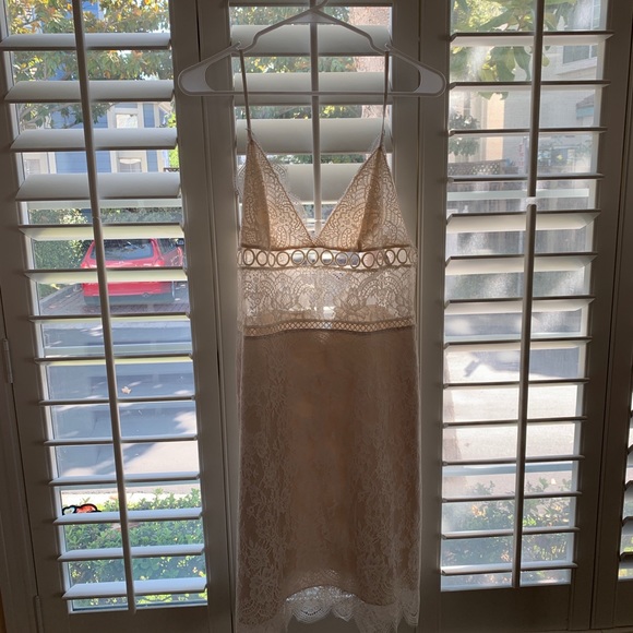 victoria’s secret lace slip dress size large - Picture 1 of 6